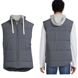 Men Winter Jacket Vest Hooded 3x 