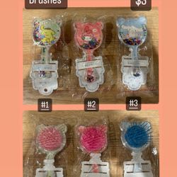Sanrio Brushes $3