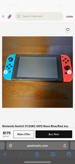 Nintendo switch for sale used hundred bucks