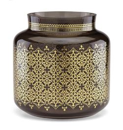 Elegant Lenox Global Tapestry  Glass Vase 🏺 