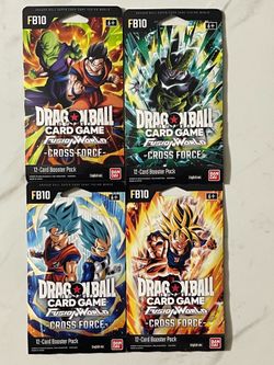 FB10 Dragon N Ball Card Game Fusion World -Cross Force