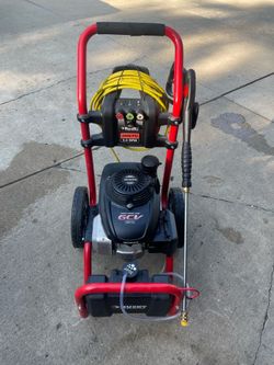 Husky pressure washer with Honda engine