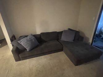 Gray Sectional Couch