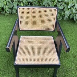 Teak & Cane Chair (#3)