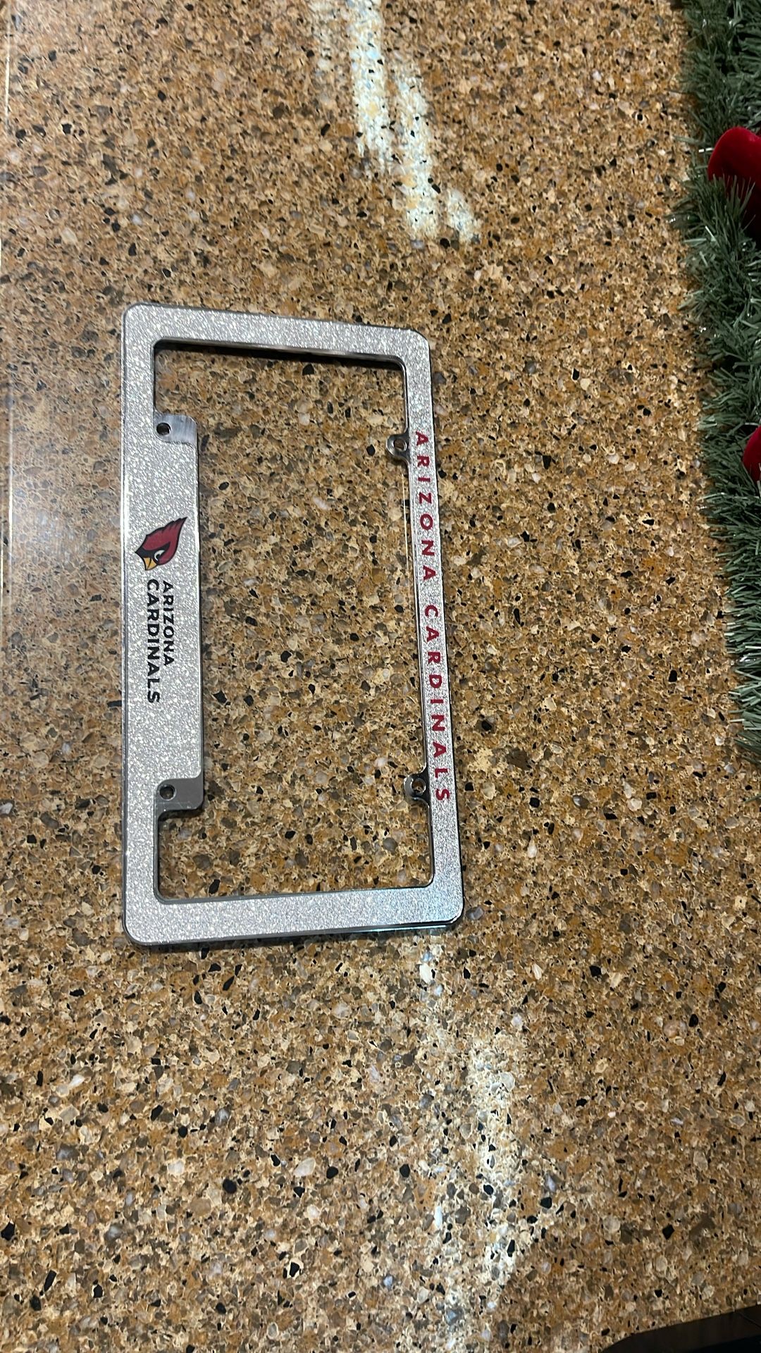 AZ Cardinals License  Plate Cover 