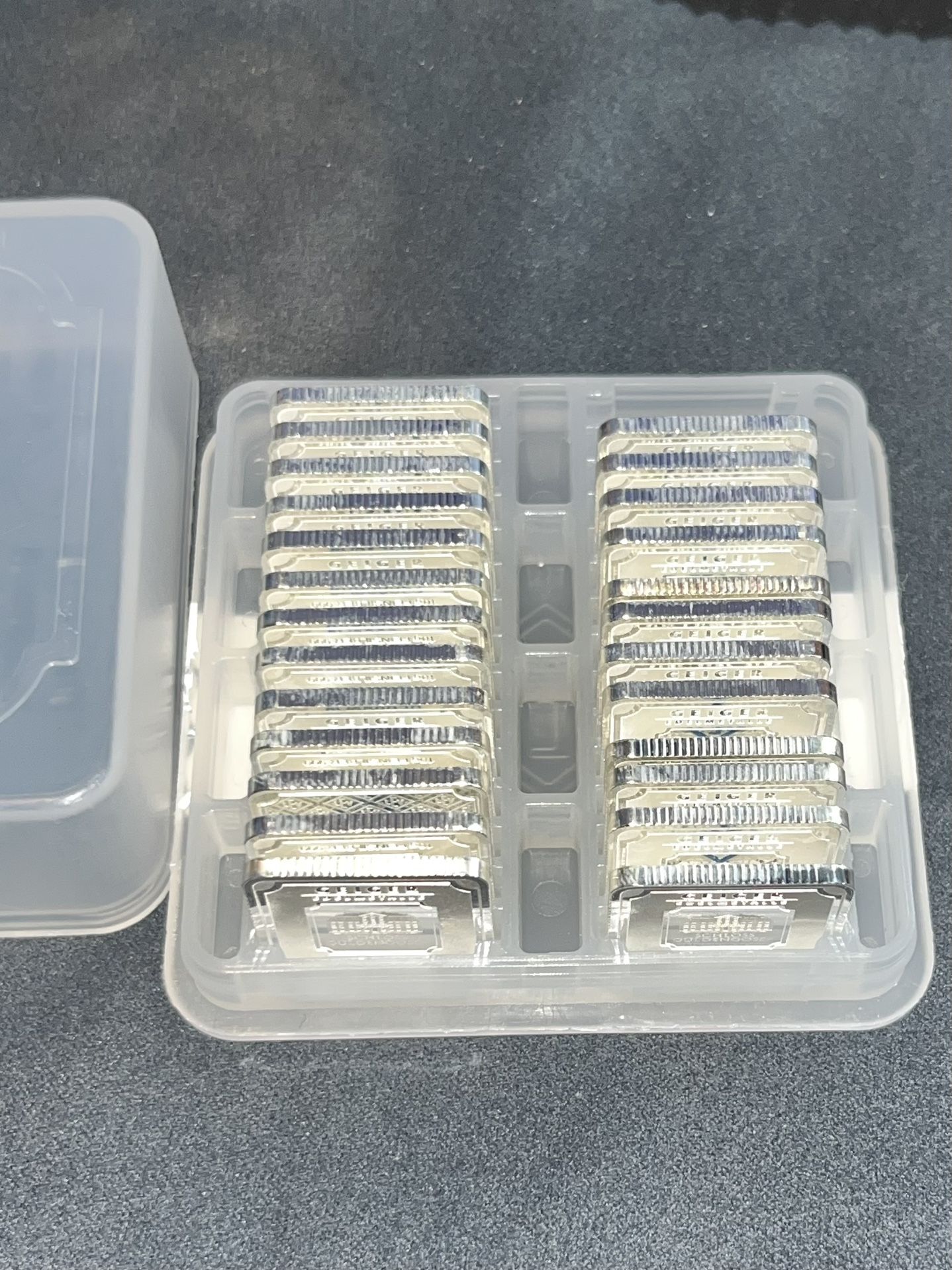 25- 10gram Silver Bars