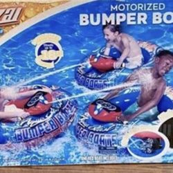 Banzai Motorized Bumper Boat & Water Blast Inflatable Pool Float Toy Down from $174