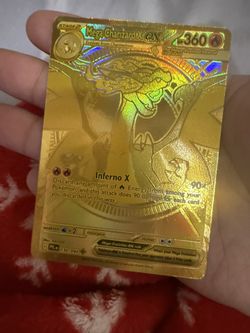 Mega Charizard X Ex (Gold Card)