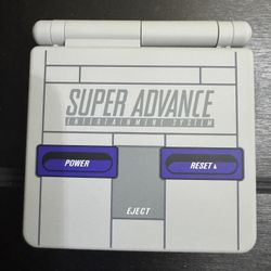 Title: 🔧 Modded Game Boy Advance SP – Super Famicom Style w/ IPS V2 Screen 