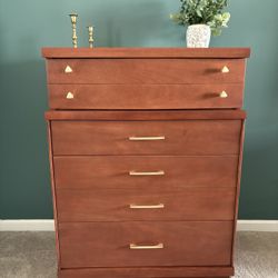 Bassett Mid Century Modern Dresser 