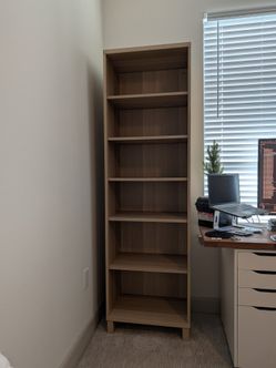 IKEA BESTA Oak Cabinet Bookcase