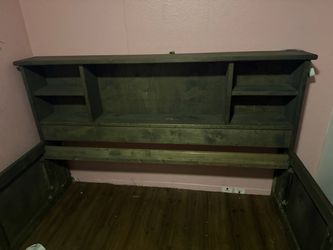 Full bed and mattress