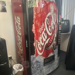 Coca Cola Vending Machine $200