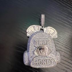 silver plated pendant