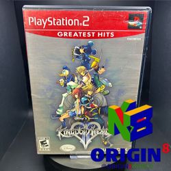 Kingdom Hearts II Sony PlayStation 2 2006 PS2 Greatest Hits  Disney