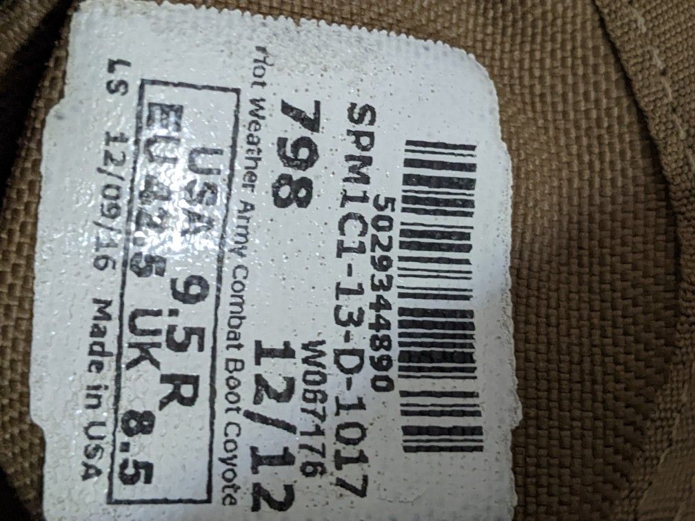 Military Boots