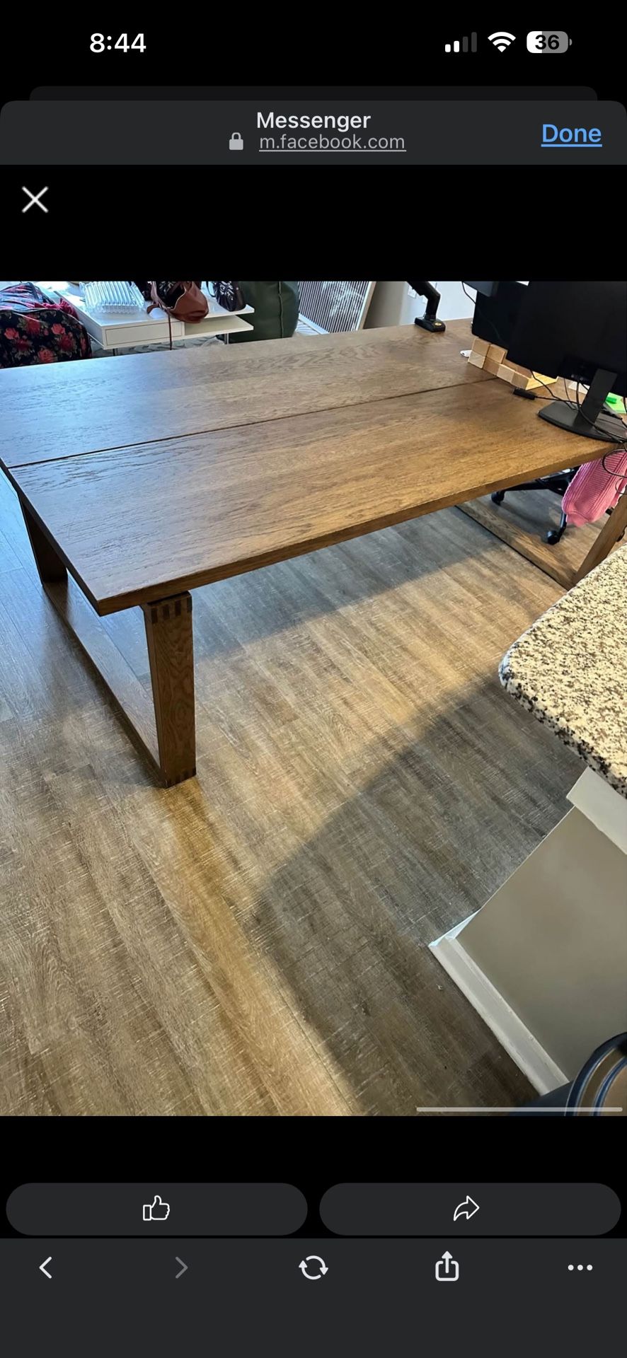 Large Dinning Table 