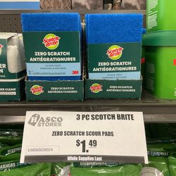 Zero Scratch Scour Pads