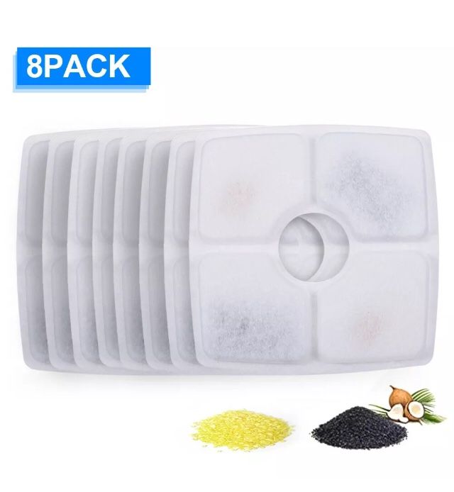 Pet fountain replacement filter
