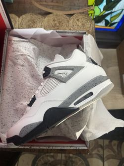 Air Jordan 4 Retro OG ‘White Cement’ 2025 Size 14
