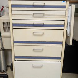 Crash Cart And IV Stand