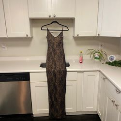 Lace gown for formal events