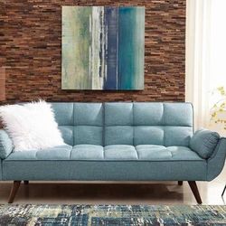 Sofa Bed with Biscuit Tufted Seating ONLY $499- Lowest Prices Ever!