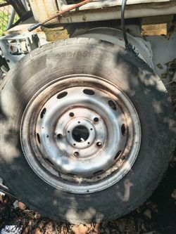 Ford Transit spare tire