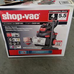 Shop-Vac 4-Gallons 5.5-HP Corded Wet/Dry Shop Vacuum R14