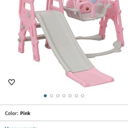 Brand New Kids Swing & Slide 2 In 1 Combo