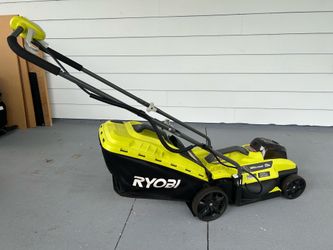 Ryobi 13” Battery Powered Lawn Mower