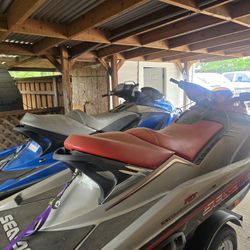 2008 And 2006 Seadoo  Superr Charge 