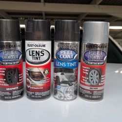 Peel Coat Spray Cans