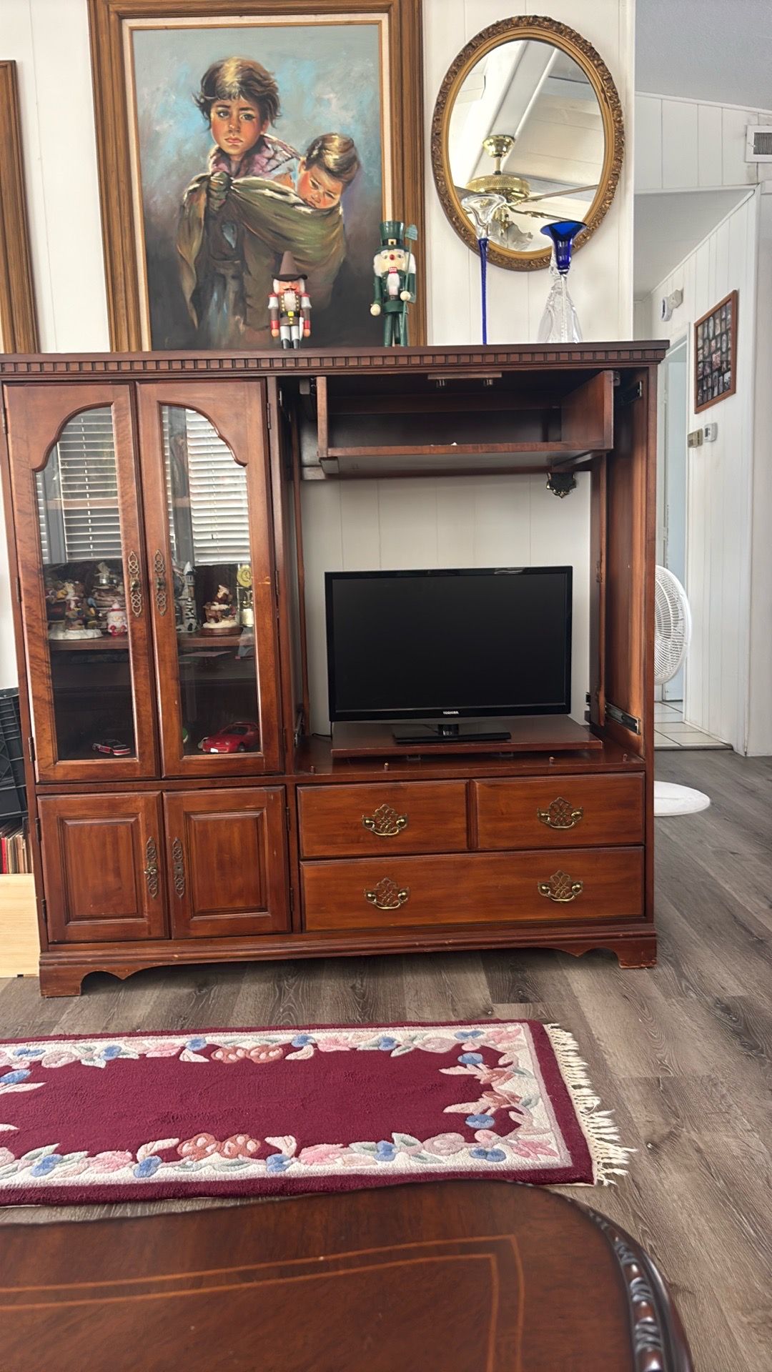 TV stand.. does not include TV