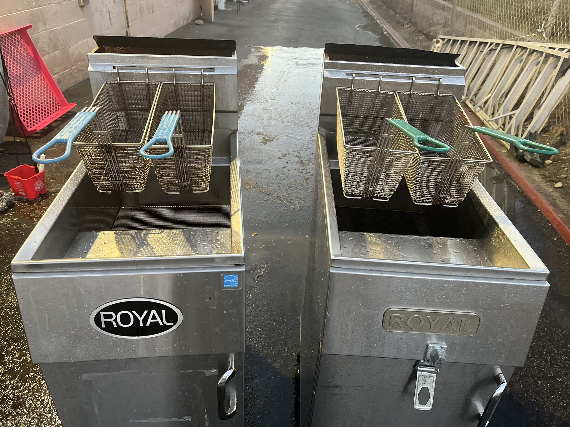 Gas fryers