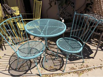 Vintage bistro set