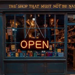 Led Open Signs for Business,Open and Close Double sided Witching,Powered by 5V USB, And Adjustable Bright,Neon Sign for Storefront Window Glass Door S