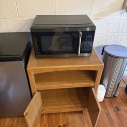 Microwave And Stand