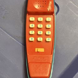 Vintage 1980s Cordless Toy Phone $5