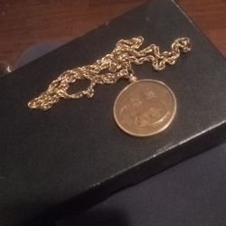 Antique Pisces Necklace