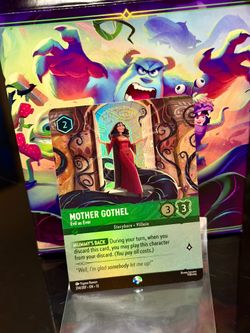 Mother Gothel - Evil as Ever Epic Disney Lorcana Attack of the vine