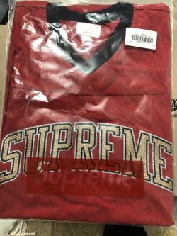 Supreme football top $90 firm size XL