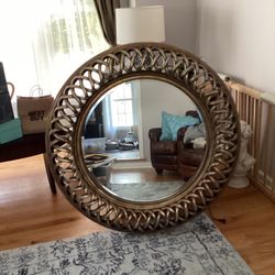 Wall hanging/mirror/electronic Component Stand/vintage Cassette-Tuner