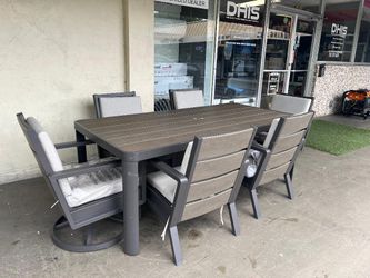 SunVilla Alden 7-piece Outdoor Patio Dining Set