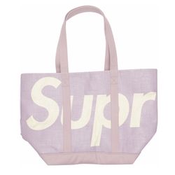 Supreme Raffia Tote Purple Brand New!