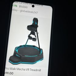 VR Treadmill Used
