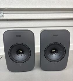 KEF LSX II LT Wireless Bookshelf Speaker Pair - Graphite Grey