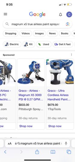   Grace Airless Magnum X5 Airless Paint Sprayer