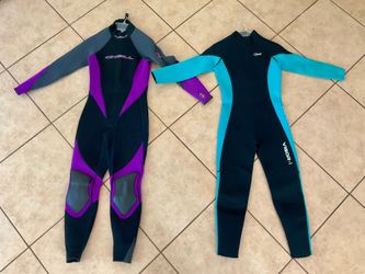 Two Youth Wetsuits