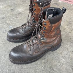 RED WING BOOTS SZ 12 Men’s New Sole 
